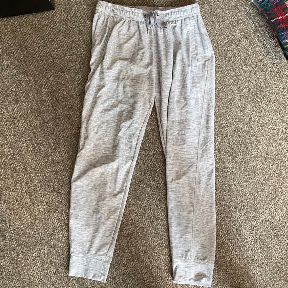 grey joggers